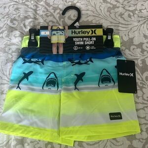NWT Boy’s Hurley X Pull On Swim Trunks.